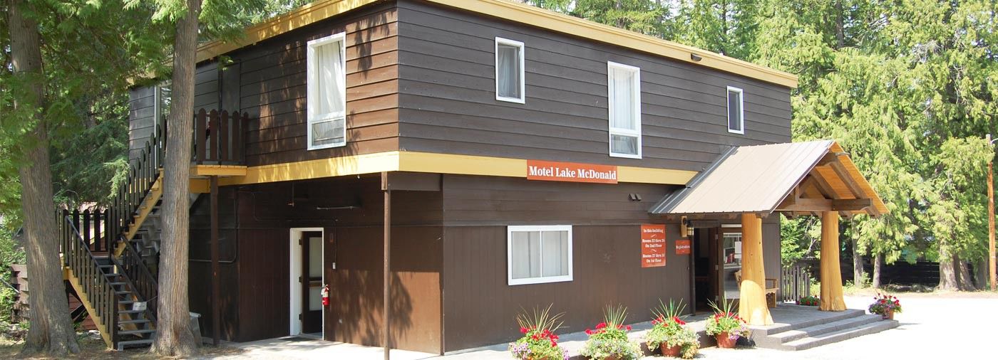 Motel Lake Mcdonald West Glacier Esterno foto